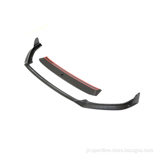 Carbon Fiber Front Lip Spoiler for VW Golf GTI MK7.5 Hatchback 2017-2019